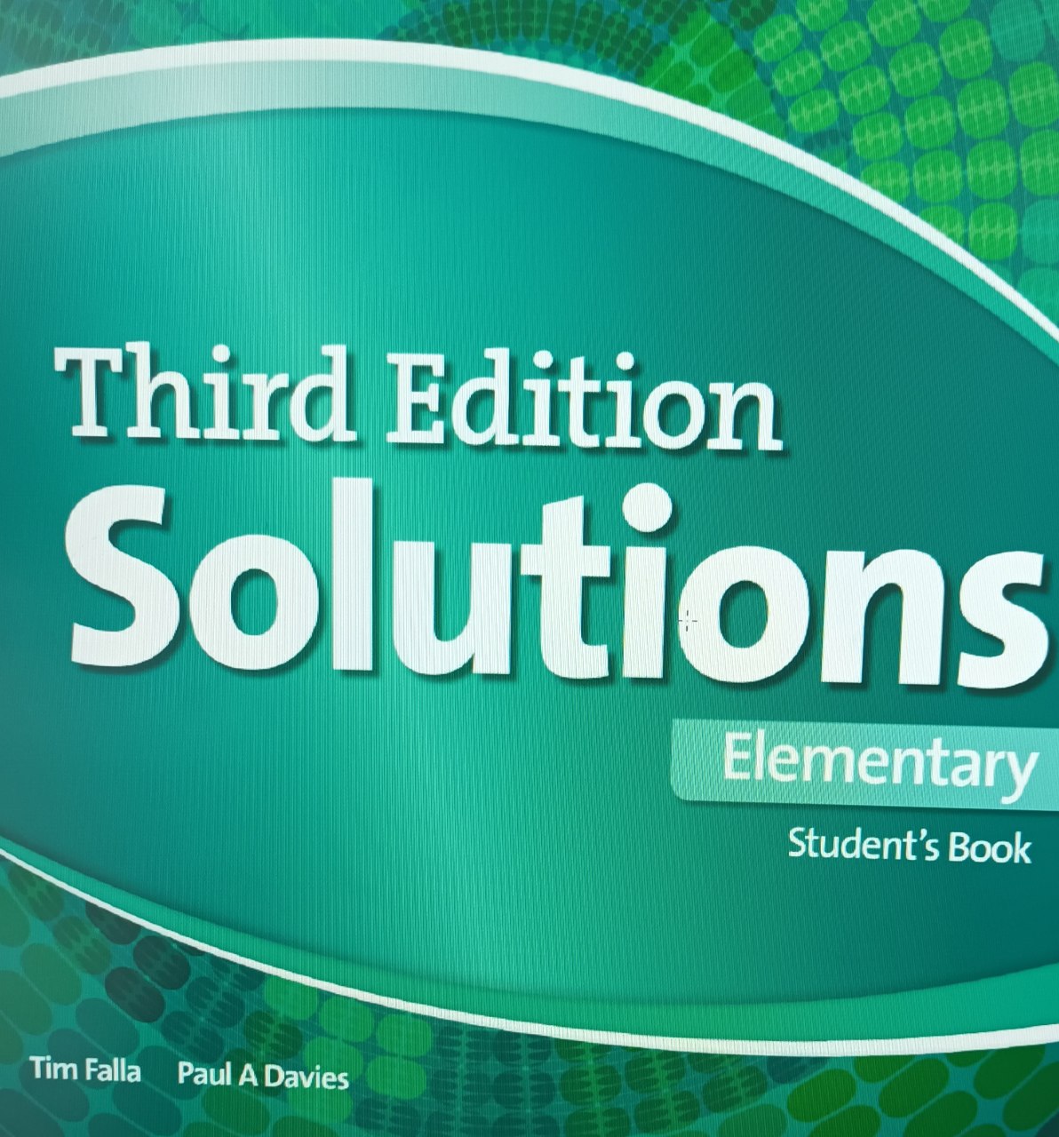 Third edition solutions elementary