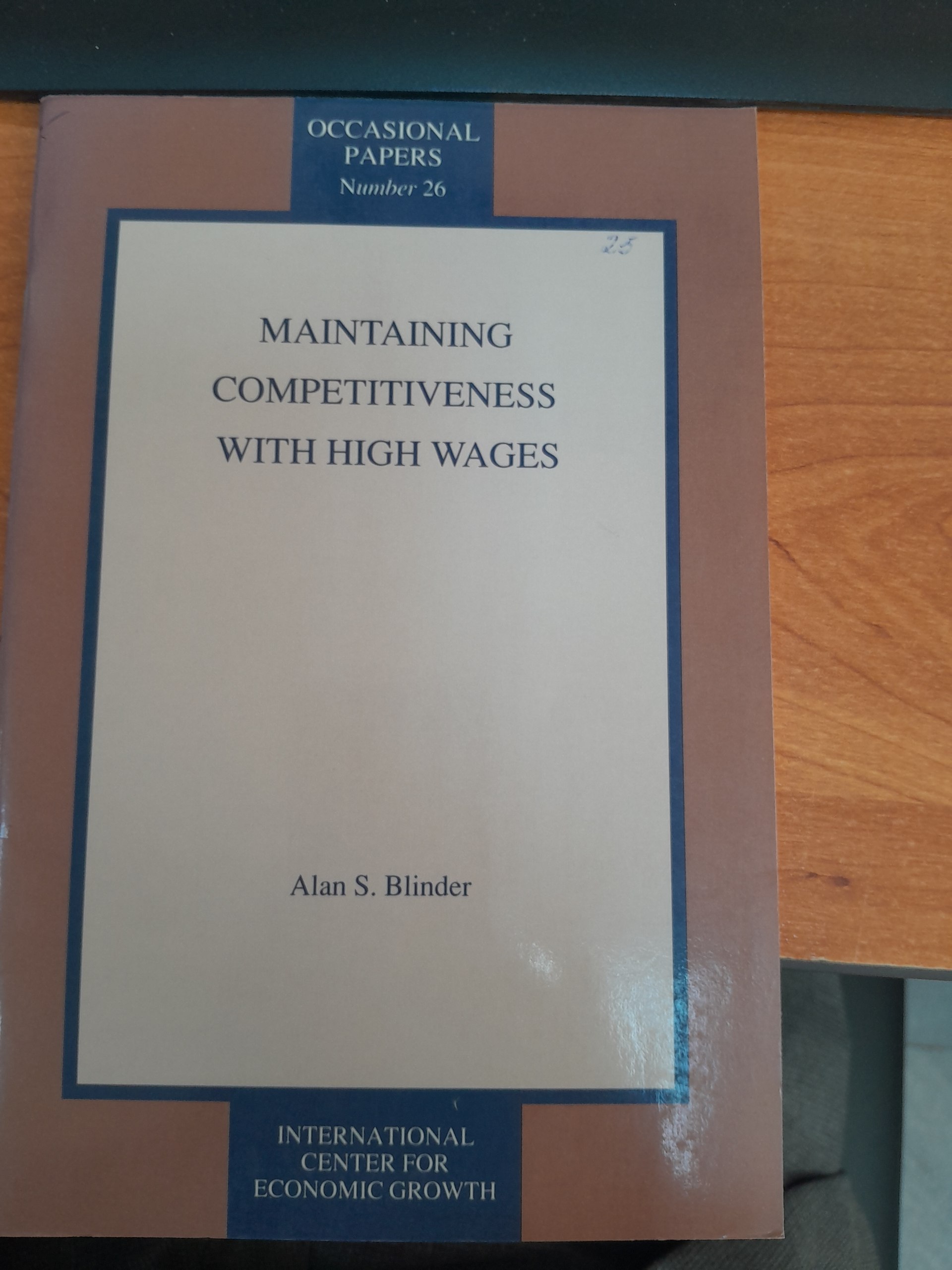 Maintaining competitiveness with yigh wages