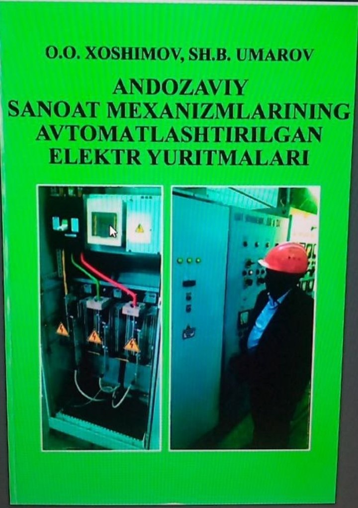 Andozaviy sanoat mexanizmlarining avtomatlashtirilgan elektr yuritmalari
