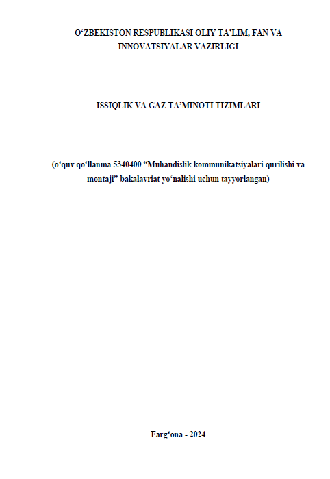 Issiqlik va gaz ta‘minoti tizimlari