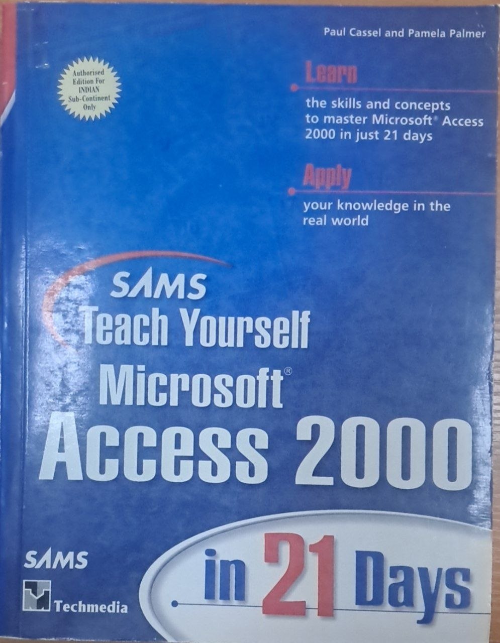 Microsoft Access 2000 in 21 Days